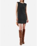 Robe Diva en soie mélangée croco dundee