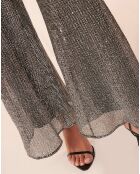 Pantalon Steevie argenté