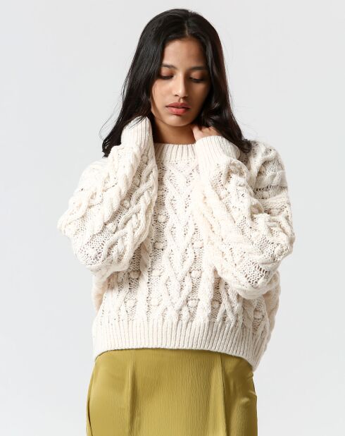 Pull Alice crème