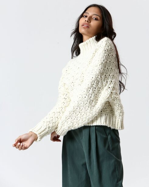 Pull Adèle blanc