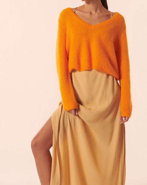 Pull Lucien en laine mélangée spritz