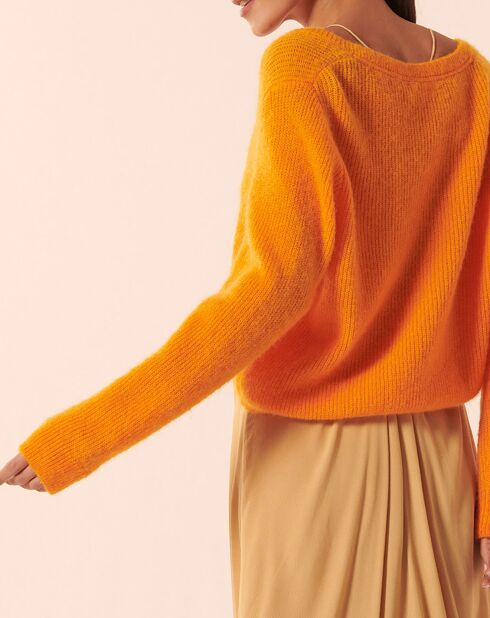Pull Lucien en laine mélangée spritz