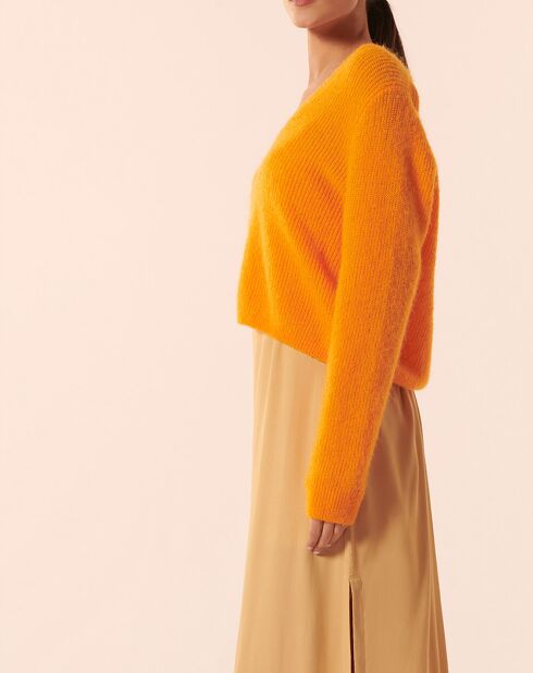 Pull Lucien en laine mélangée spritz