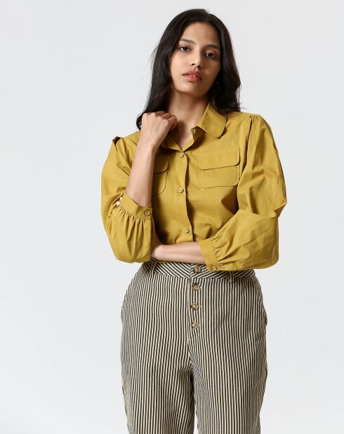Chemise  Perrine jaune