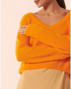 Pull Lucien en laine mélangée spritz