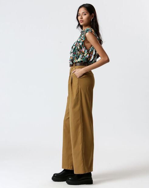 Pantalon Valentine marron