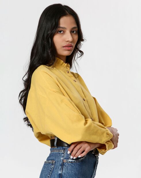 Chemise Olivia jaune
