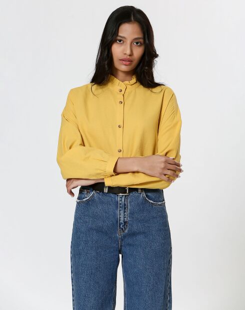 Chemise Olivia jaune