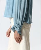 Blouse Léonie bleue