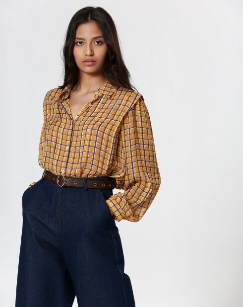 Chemise  Romane jaune