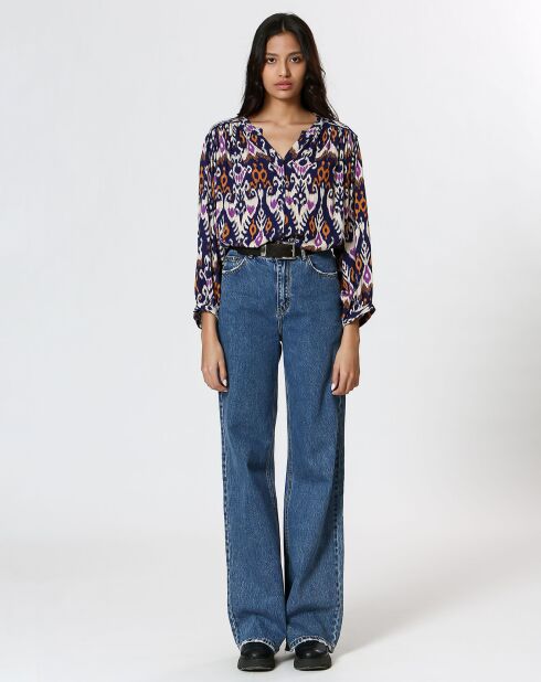 Blouse Alix violette