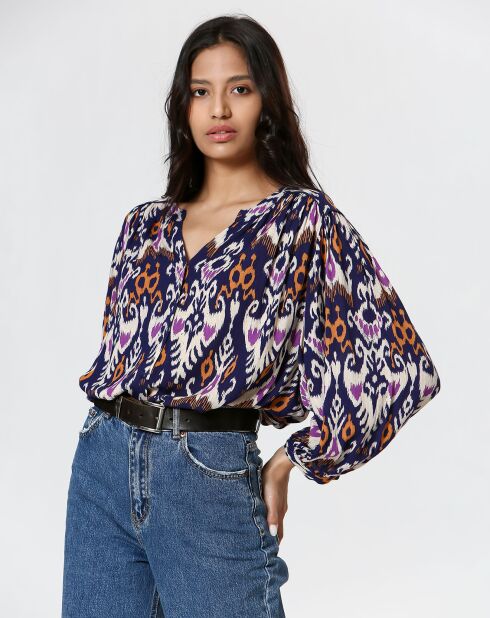 Blouse Alix violette