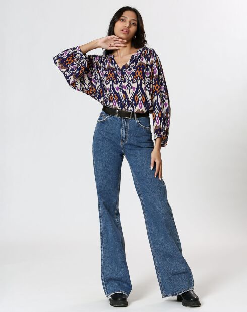 Blouse Alix violette