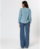 Blouse Elena bleue