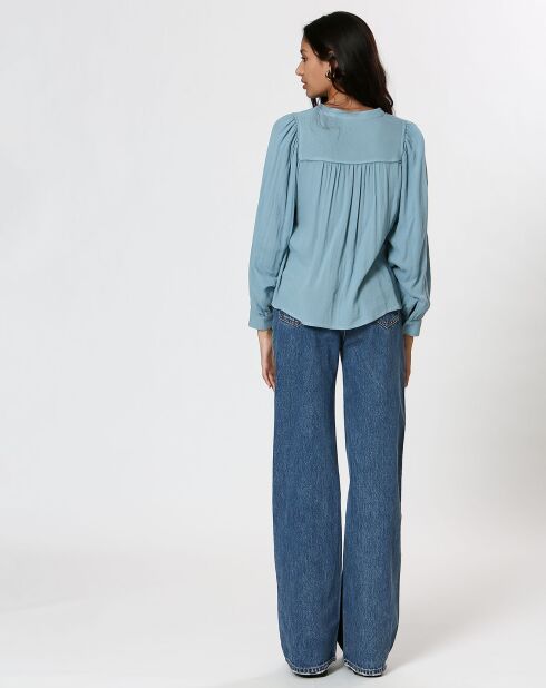 Blouse Elena bleue