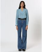Blouse Elena bleue