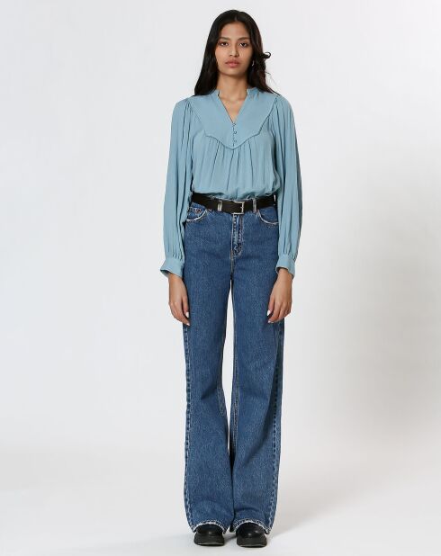 Blouse Elena bleue