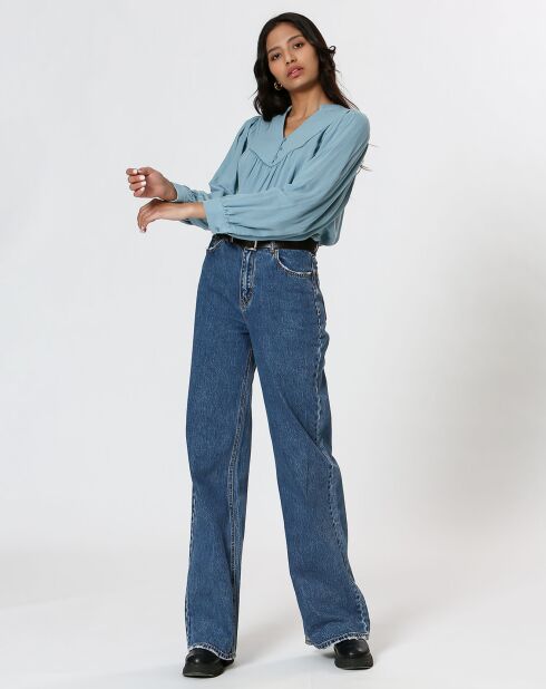 Blouse Elena bleue
