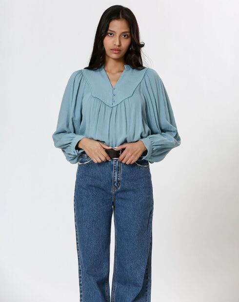 Blouse Elena bleue