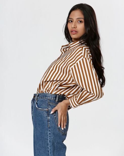 Chemise  Emy camel