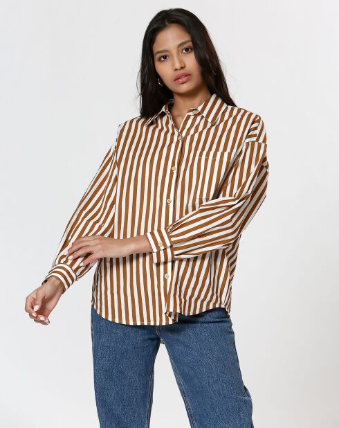 Chemise  Emy camel