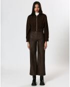 Pantalon Diane marron