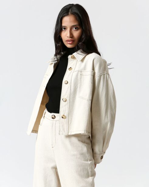 Veste Lilou crème
