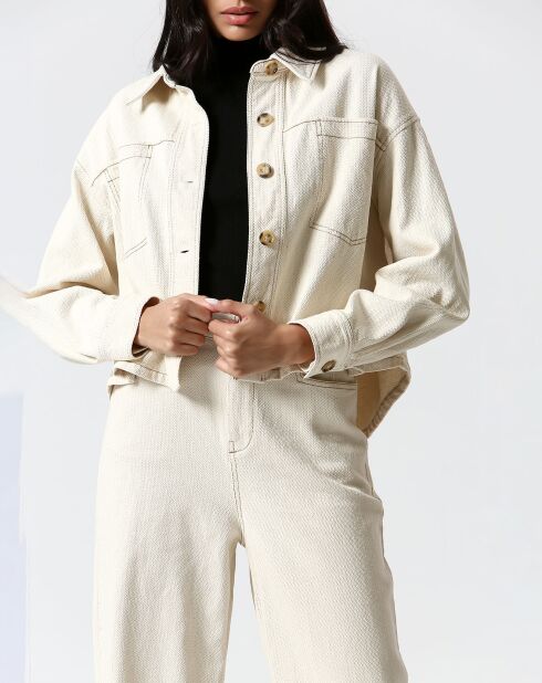 Veste Lilou crème