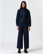 Veste en jean Salomé bleue