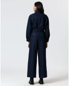Veste en jean Salomé bleue