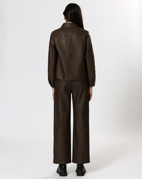 Veste Sarra marron