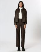 Veste Sarra marron