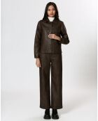 Veste Sarra marron