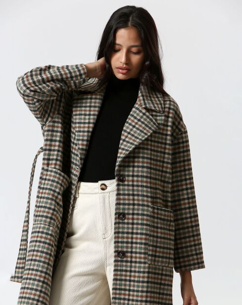 Manteau Senda multicolore