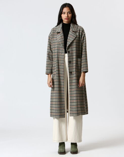 Manteau Senda multicolore