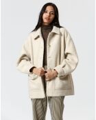 Manteau Célia blanc