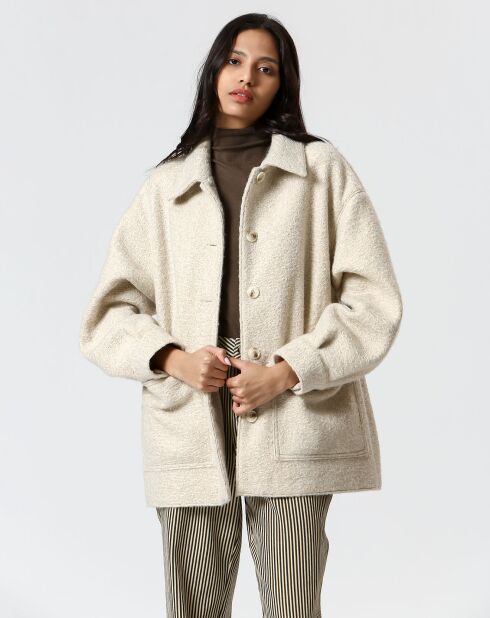 Manteau Célia blanc