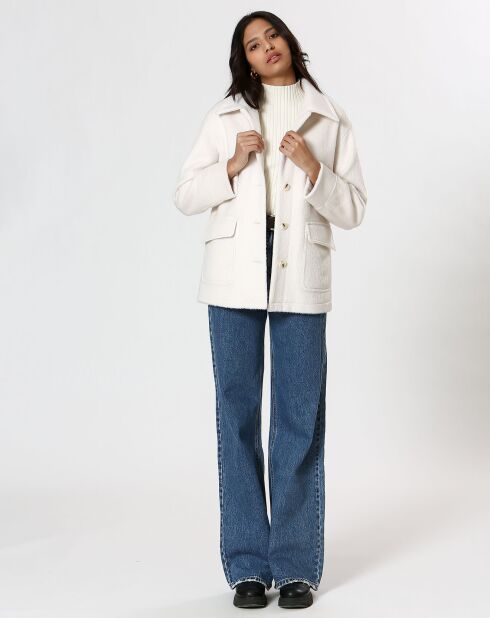 Manteau Célia blanc