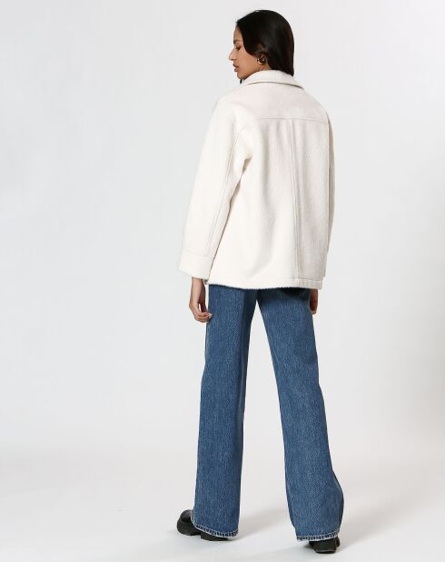 Manteau Célia blanc