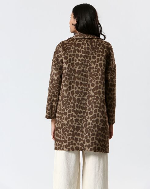 Manteau Melinda marron