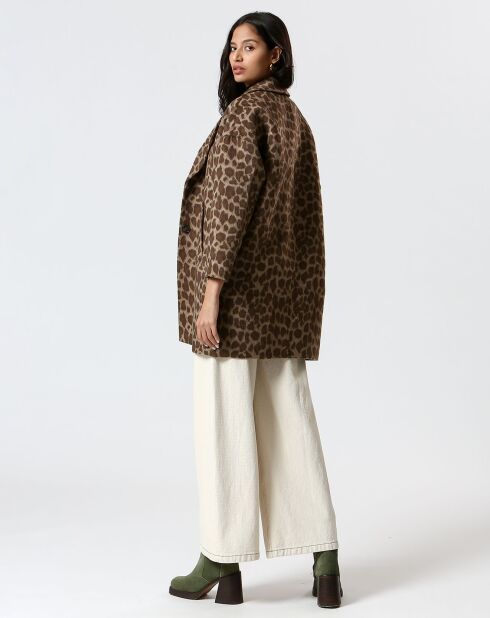 Manteau Melinda marron