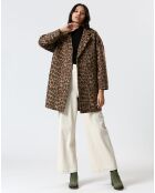 Manteau Melinda marron