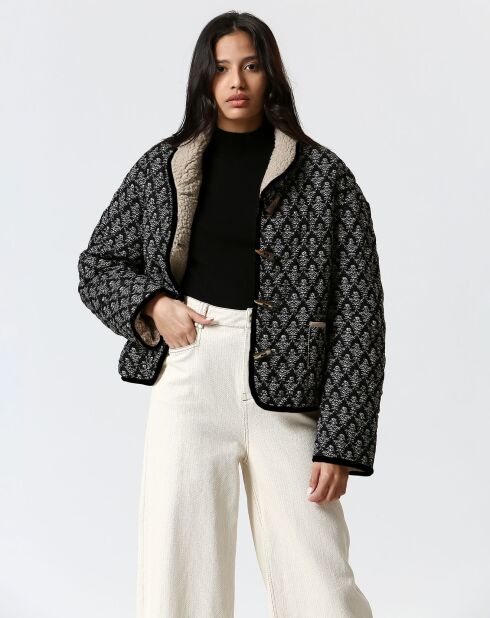 Veste matelassée Jennifer noire