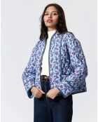 Veste matelassée Marina bleue