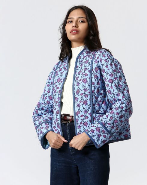 Veste matelassée Marina bleue