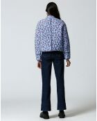 Veste matelassée Marina bleue