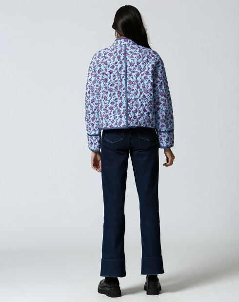 Veste matelassée Marina bleue