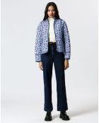 Veste matelassée Marina bleue