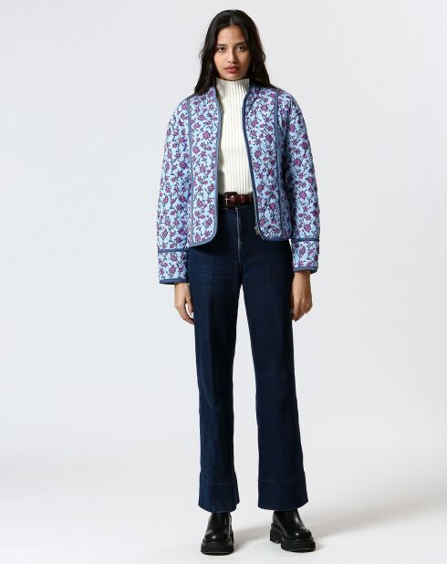 Veste matelassée Marina bleue