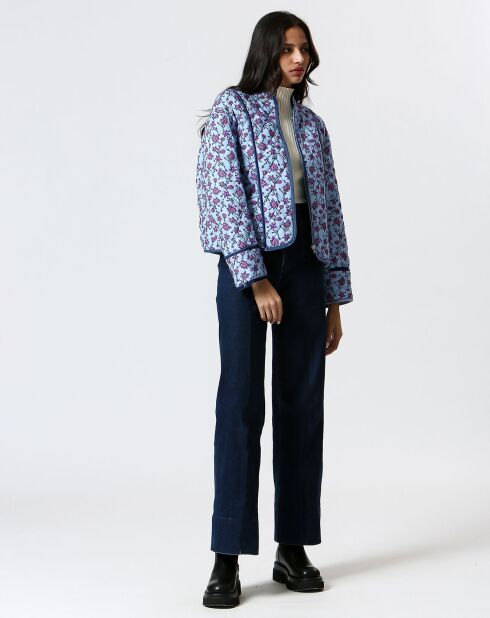 Veste matelassée Marina bleue